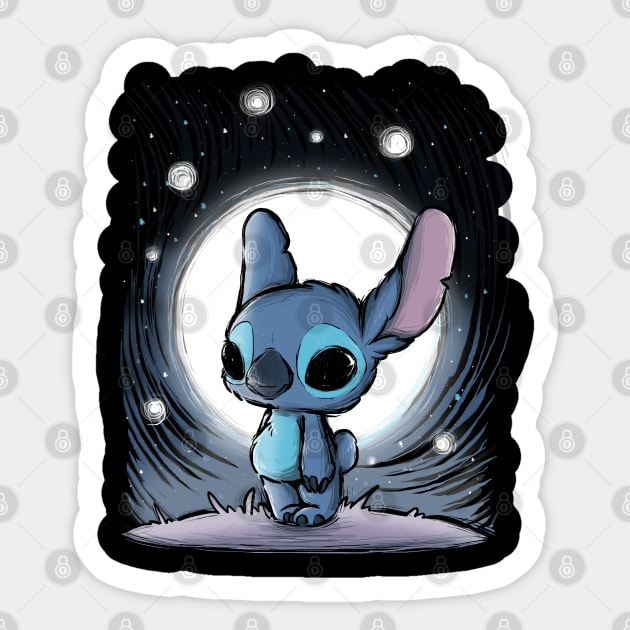 Cute Alien Sticker by xMorfina